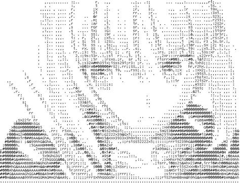 Fate Stay ASCII Art Ascii Art Ascii Art