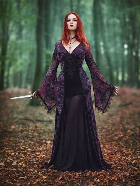 dark violet sexy gothic long vampire dress vampire dress gothic fashion fashion