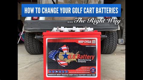 How To Replace Your Golf Cart Batteries An Easy To Follow Step By