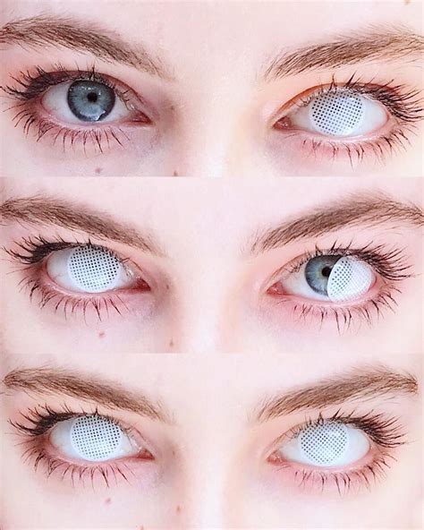 In this article i will review the different option out there for daily colored contact lenses. Gridding White Colored Contact Lenses in 2020 | Cosplay ...