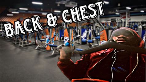 Back And Chest Day Crunch Fitness ⁠ Ironivlife Youtube