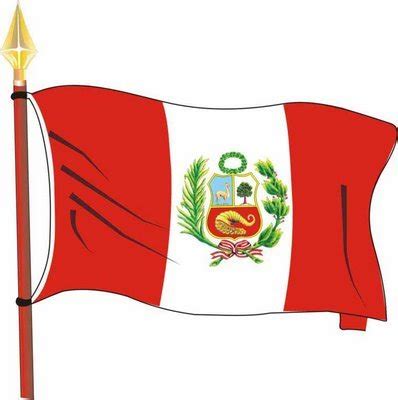 Dibujo De La Bandera Del Peru Imagui