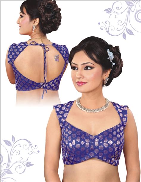Saree Blouse Design Collection Front And Back Neck Designs