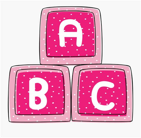 Pink Baby Blocks Clipart Free Transparent Clipart Clipartkey