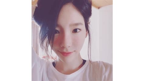 Snsd′s Taeyeon Shares Sweet Freckle Selfie 8days