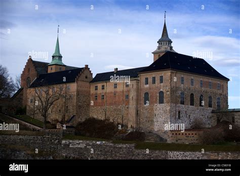 Festung Akershus Festning Oslo Norwegen Stockfotografie Alamy