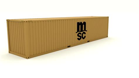 Shipping Container MSC | Shipping container, Buy shipping ...