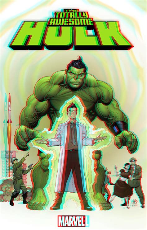 The Totally Awesome Hulk In 3d Anaglyph By Xmancyclops On Deviantart