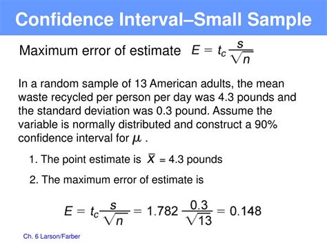 Ppt Confidence Intervals Powerpoint Presentation Free Download Id