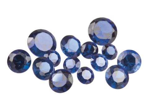 Synthetic Sapphire Round 345mm Pack Of 14