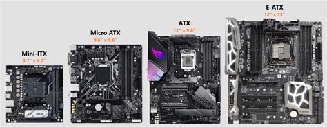 8 Types Of Motherboard Form Factors Explained 2022 Gu