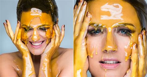Video Caroline Flack Naked Covered In Honey For Manuka Doctor Daily Record