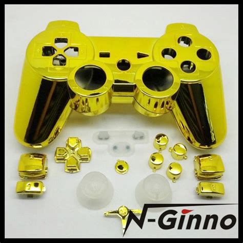 For Ps3 Controller Shell Chrome Gold 1materialabs 2various Colors