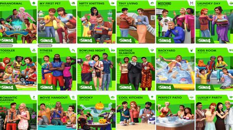 All Sims 4 Expansion Packs Eepsado