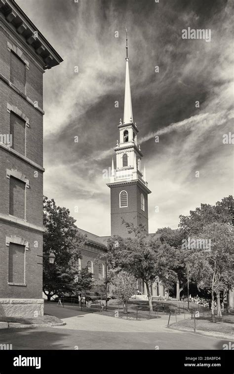 Memorial Church At Harvard University Cambridge Massachusetts Usa