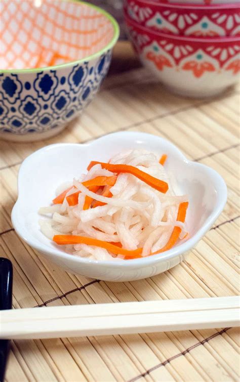 Namasu Japanese Daikon And Carrot Salad A Perfect Side For Grilling