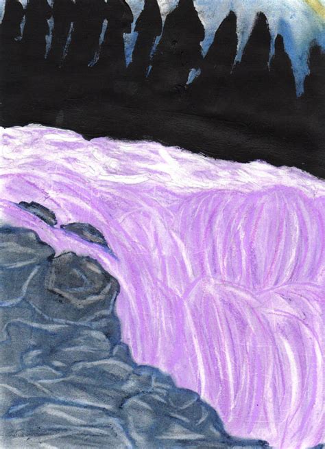 Purple Waterfalls By Suski Demon Girl On Deviantart