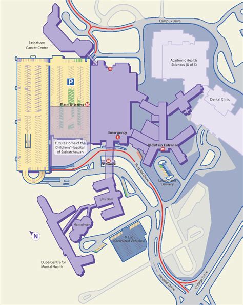 Floor Plan St Pauls Hospital Map