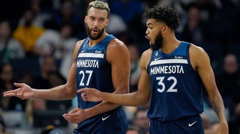 Wolves Set To Replay Pairing Between Rudy Gobert And Karl Anthony Towns