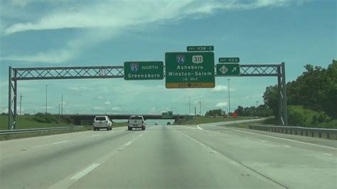 North Carolina Interstate 85 North Mile Marker 100 To 120 Youtube
