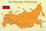 Map of The Russian Federation | Russia destination, Word map, Russian ...