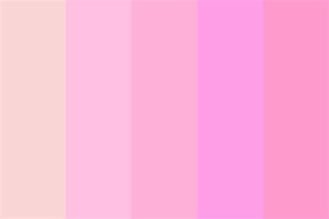 Pastel Pink Shades Color Palette