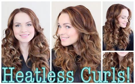 Amazing Heatless Curls ️ Heatless Curls Hair Styles Heatless Hairstyles