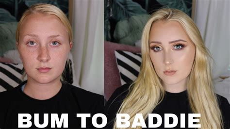 Bum To Baddie Makeup Tutorial Hannah Garske Youtube