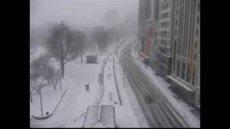 Snowstorm Time Lapse 8 Hours In A Boston Blizzard Youtube
