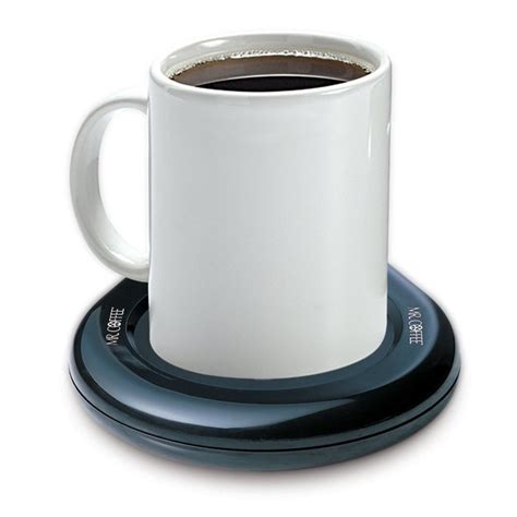 Keeps coffee hot for longer. Keep drinks Hot with the Mr Coffee Mug Warmer