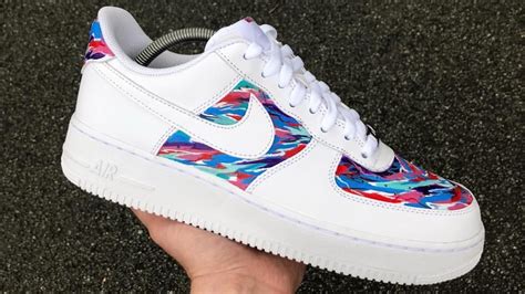 How To Customize Air Force 1 With Spray Paint Alysia Sowers