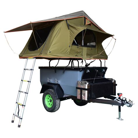 Ecocampor Person Mini Pop Up Atv Tow Behind Camper Trailer With Folding