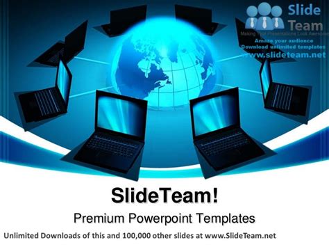 Network Concept Computer Power Point Templates Themes And Backgrounds