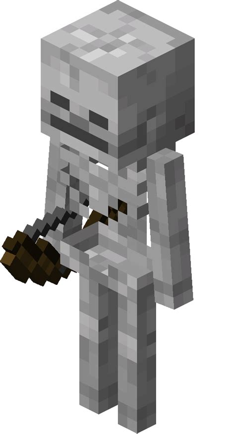 Minecraft Skeleton Head