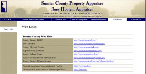 Sumter County Property Appraiser How To Check Your Propertys Value