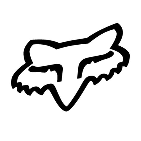 Autocollant Fox Racing Nouveau Logo