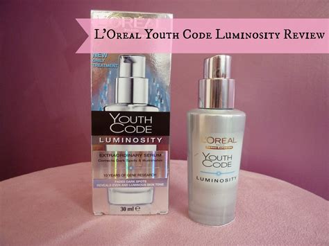 Australian Beauty Review: L'oreal Youth Code Luminosity Serum Review