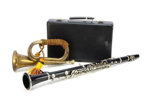 Clarinet Bugle An Earlham Clarinet Stamped T25005 Supervised By