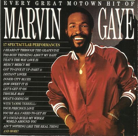The Cd Project Every Great Motown Hit Of Marvin Gaye 2000
