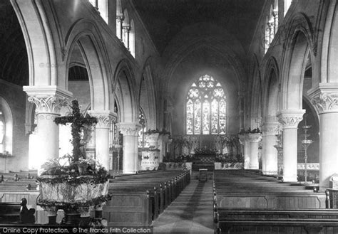 Photo Of Stroud Church Nave East 1890 Francis Frith