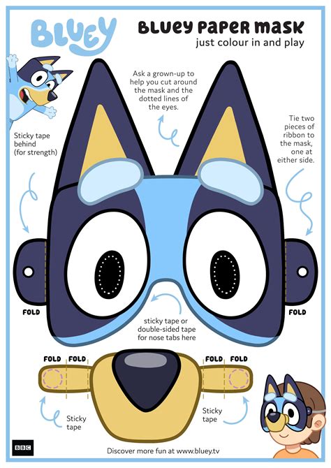 Bluey Face Template Shop For The Best Bluey Face Template From Our