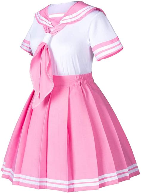 Classic Japanese Anime School Girls Kawaii Outfits