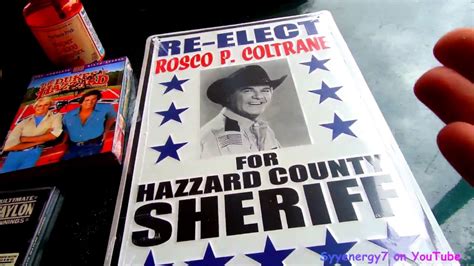 New Cooters Place Stuff Re Elect Sheriff Rosco P Coltrane Youtube