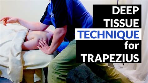 Massage Technique For Upper Traps Youtube