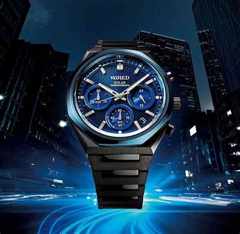 Seiko Wired Reflection Chronograph Model Agat
