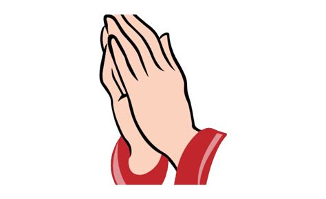 Praying Hands Emoji Svg