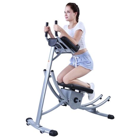 Abs Abdominal Roller Coaster Exercise Machine Crunch Power Fitness Body