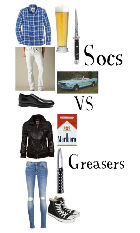 Socs Vs Greasers Outsiders Outfits Greaser Outfit Greaser Girl