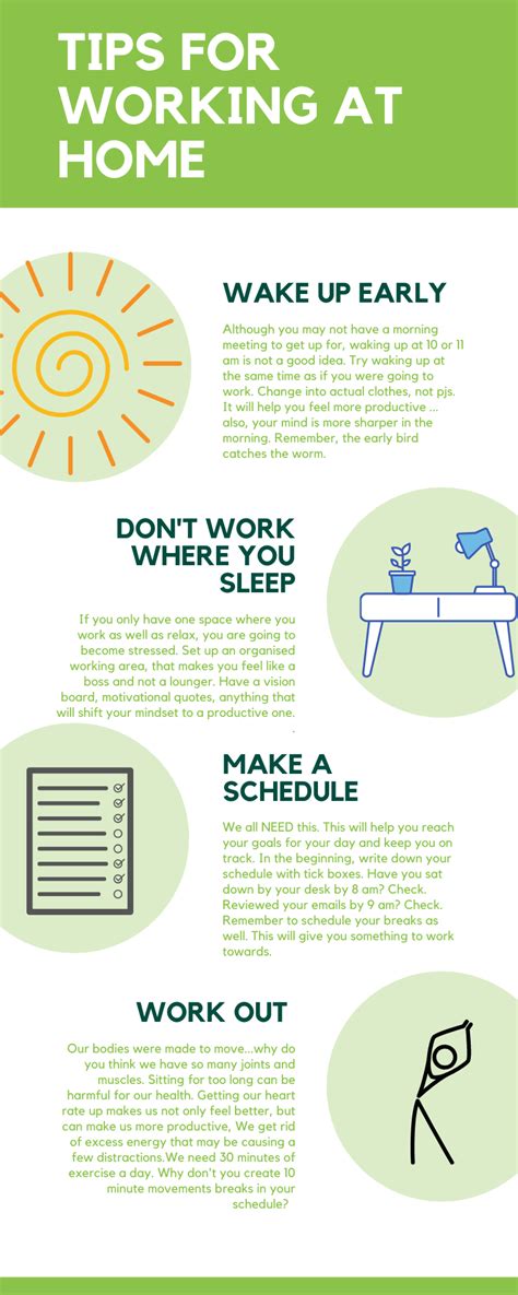 Tips For Working From Home Nurture Health