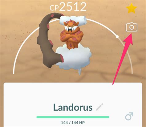Pokemon Go How To Take A Snapshot Of Landorus Superparent The